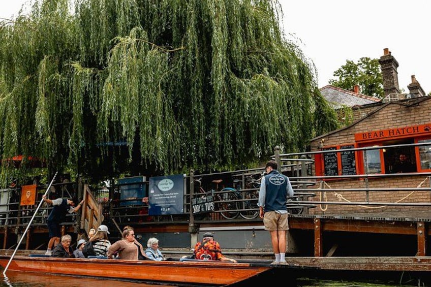 Shared Guided Punting Tour of Cambridge 2