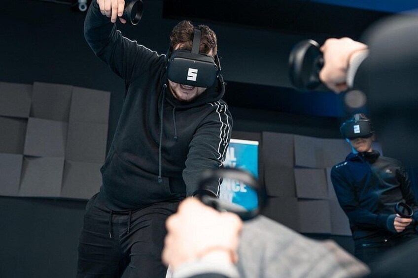 Virtual reality adventure in Brussels in Virtual Zone 5