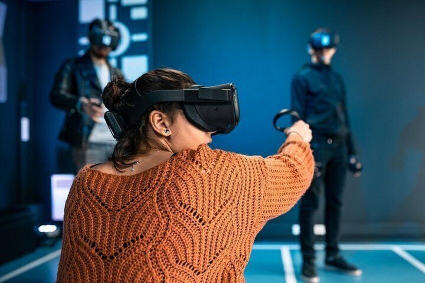 Virtual reality adventure in Brussels in Virtual Zone 4