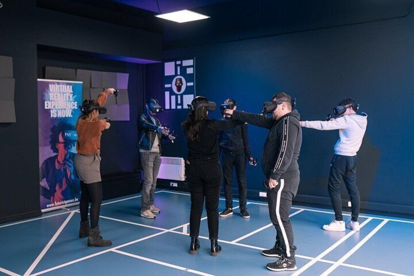Virtual reality adventure in Brussels in Virtual Zone 2