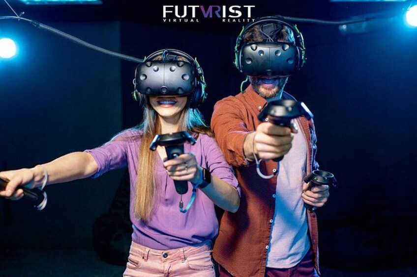 Virtual reality adventure in Brussels in Virtual Zone 1