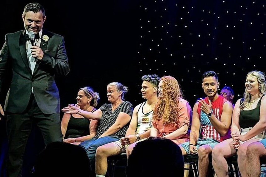Fun on stage with Steve Falcon! 4