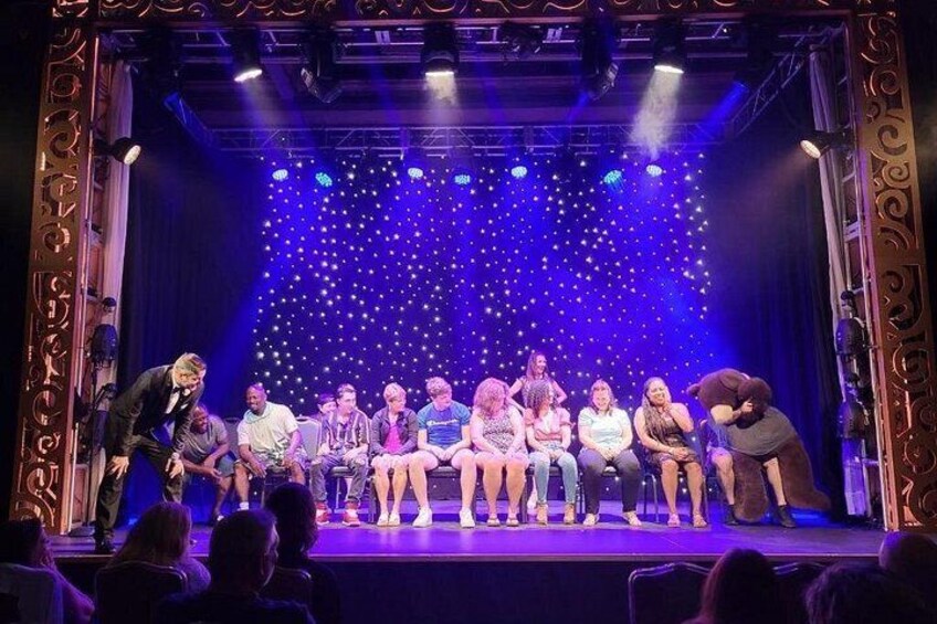 Fun time with Beary on stage! 2