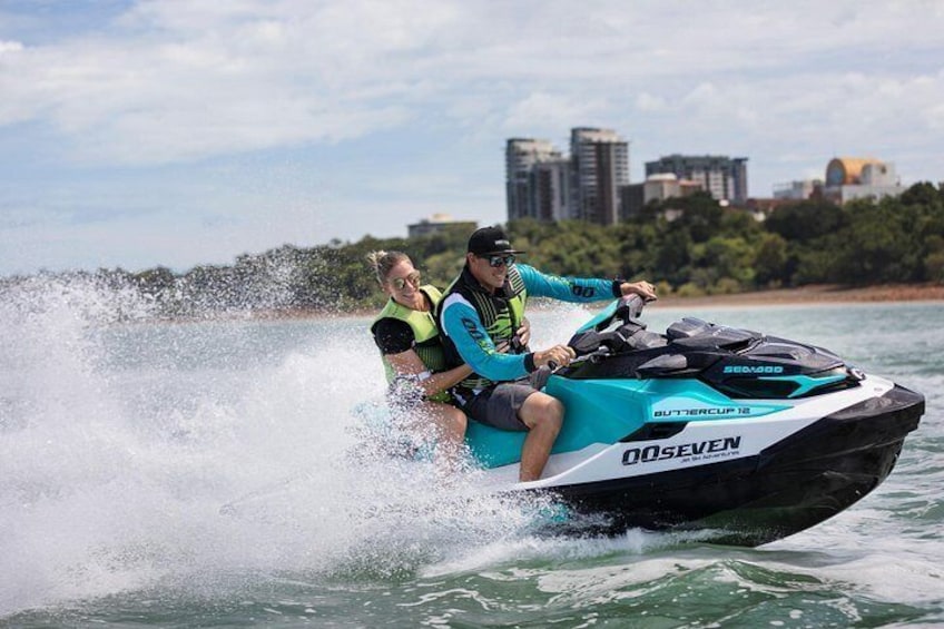 1-Hour Thunderball WWII Adventure Jet Skiing in Darwin 4