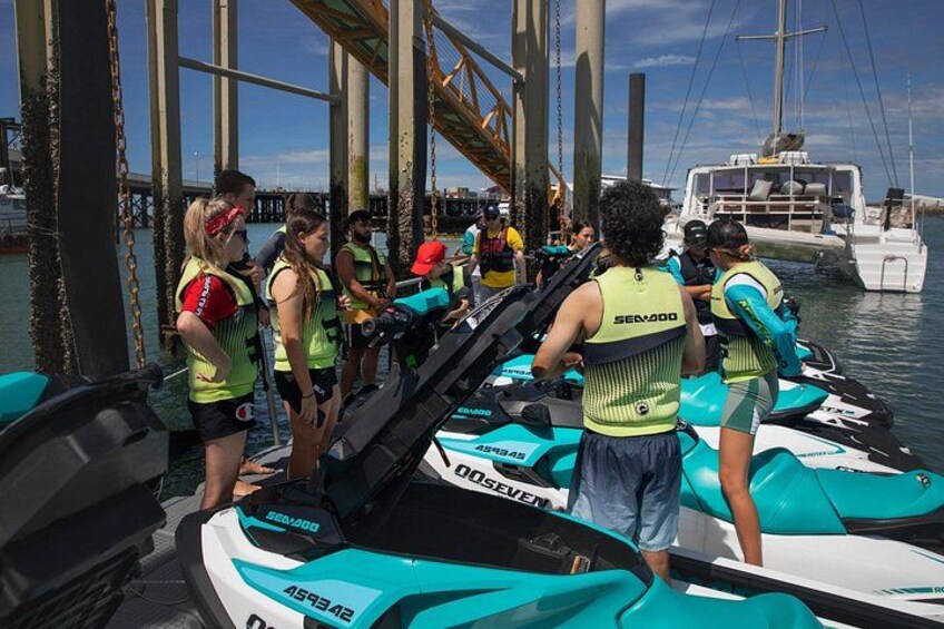1-Hour Thunderball WWII Adventure Jet Skiing in Darwin 2