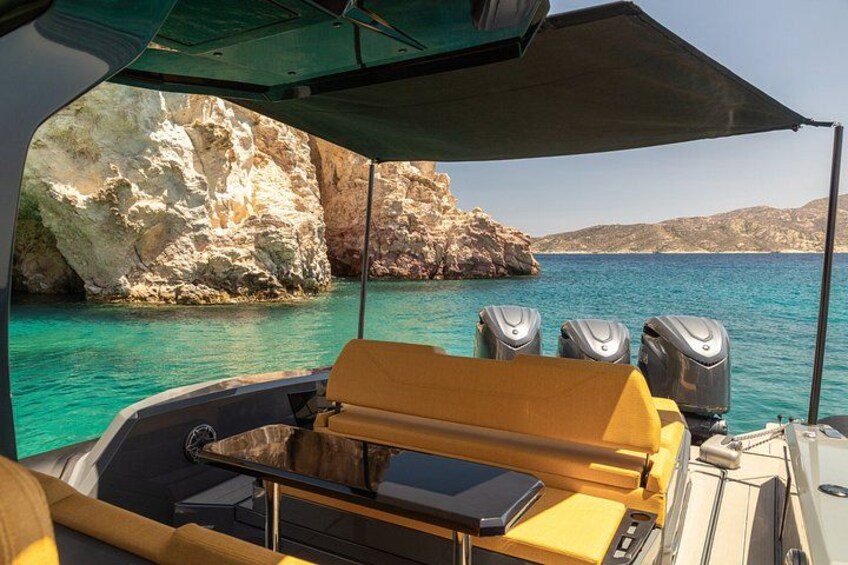 Three Greek Islands Full-Day Private Luxury Boat Tour 3