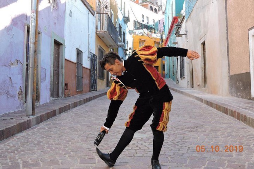 Dancing the tambourine 2