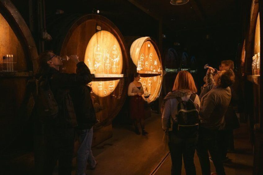 Immersive cellar tour, tasting and picnic basket 4