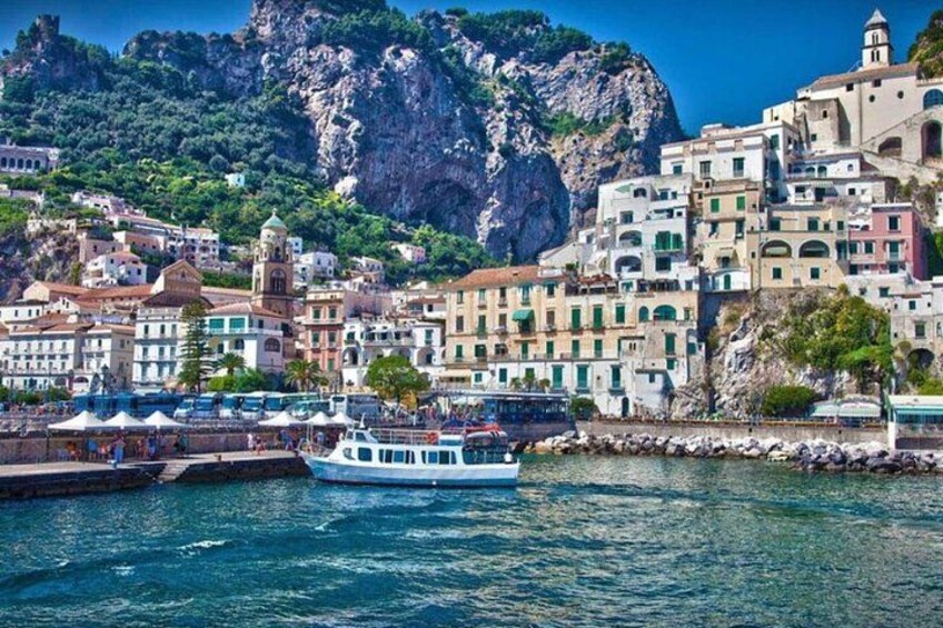 Full-day Sorrento, Amalfi Coast, Pompeii from Naples or Salerno 1
