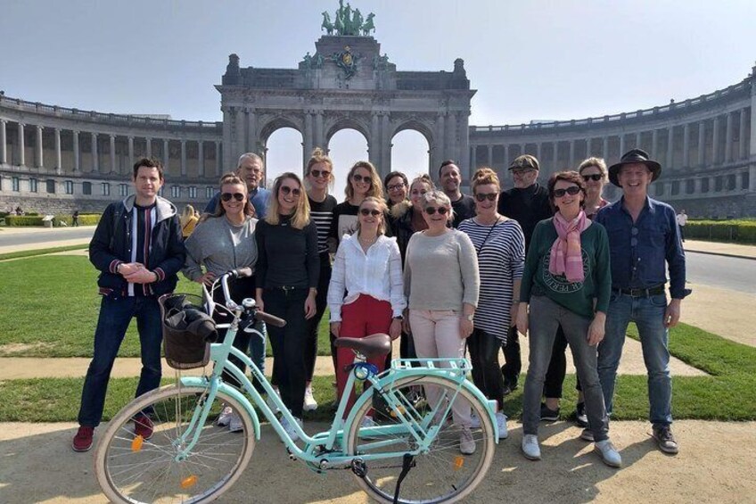 Lively Brussels Highlights Bike tour DUTCH