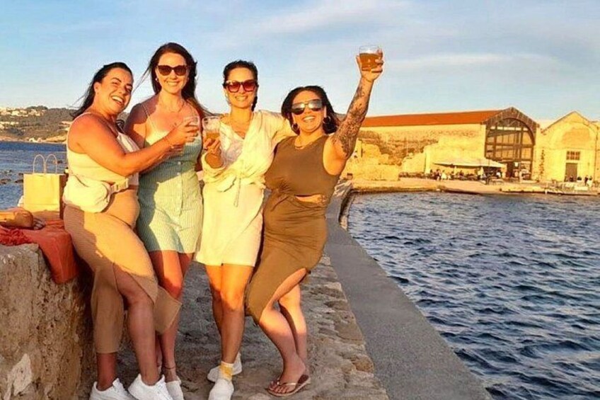 Chania Old Town Sunset Beer & Food Tour - Crete 1
