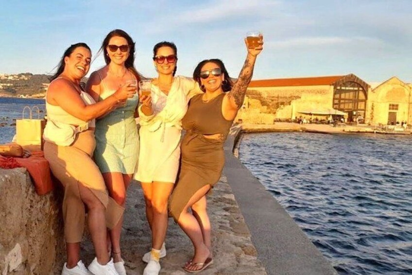 Chania Old Town Sunset Beer & Food Tour - Crete 1