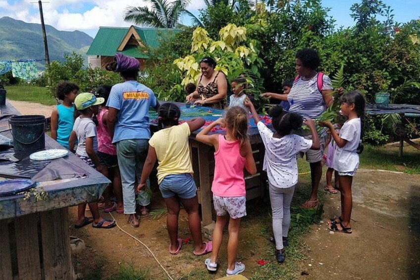 Learn the Traditional Seychelles Art of Sun Printing with Local Textile Designer 2