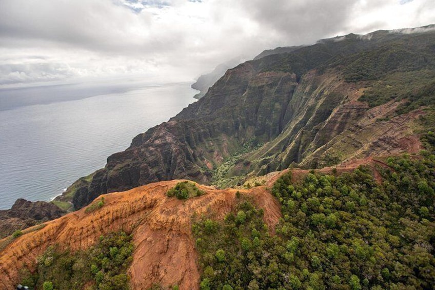 Kauai' Exclusive Helicopter Tour: JURASSIC CANYON LANDING 2
