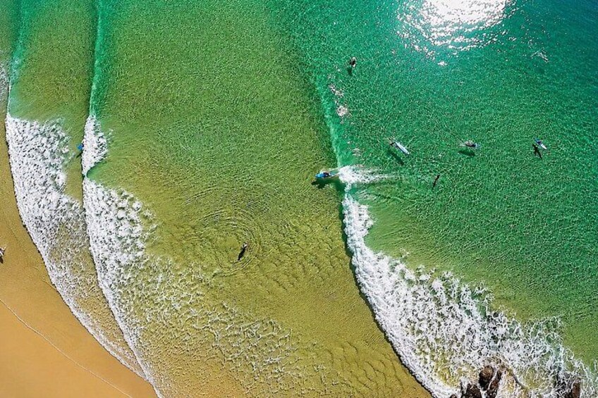Rainbow Beach: Surf Lesson Safari & Beach 4WD Double Island Point 5