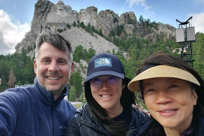 Some of my favorite peeps at Mt Rushmore. 4