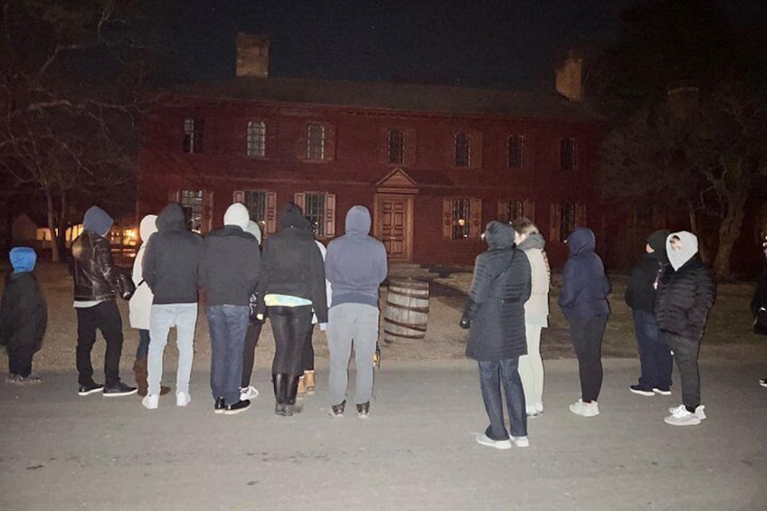 The Peyton Randolph House—— Do you see the glowing windows !!! 3