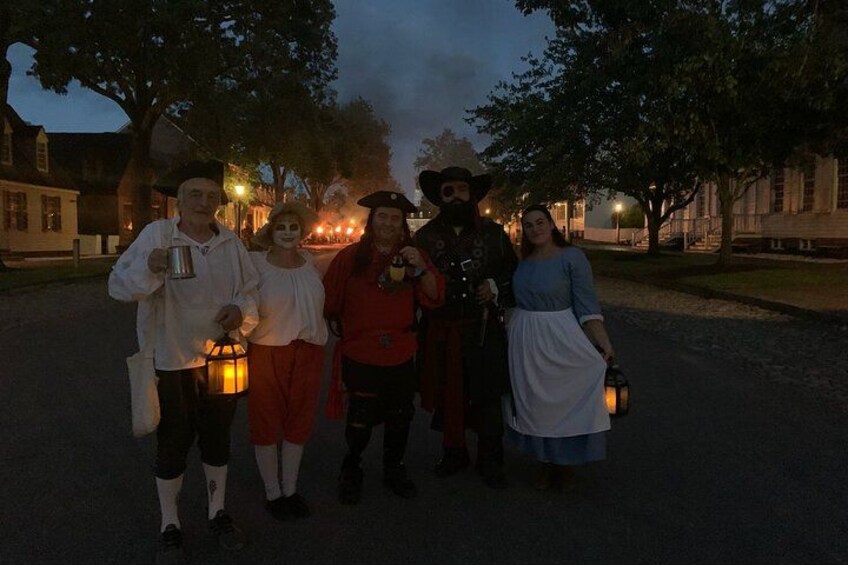 We all love our GHOSTS Tour. Having a fun time. 3