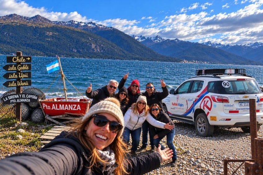 Centolla and Puerto Almanza Route in 4x4 from Ushuaia 1