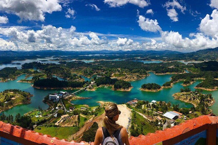 view from above peñol stone 4