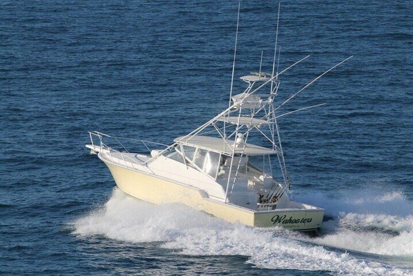 Our Vessel Wahooters- 43' Bertram Open Express - A sport fishing boat extraordinaire !