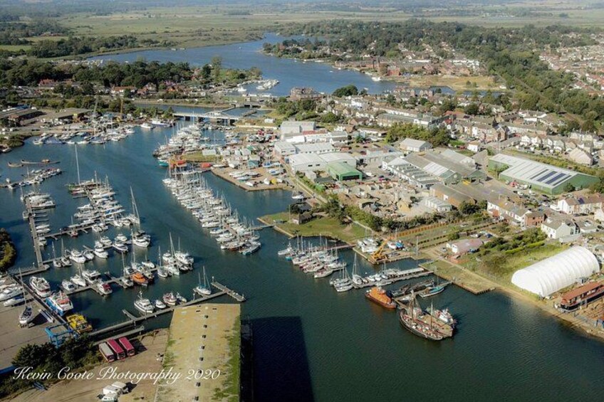 The harbour from the air 3