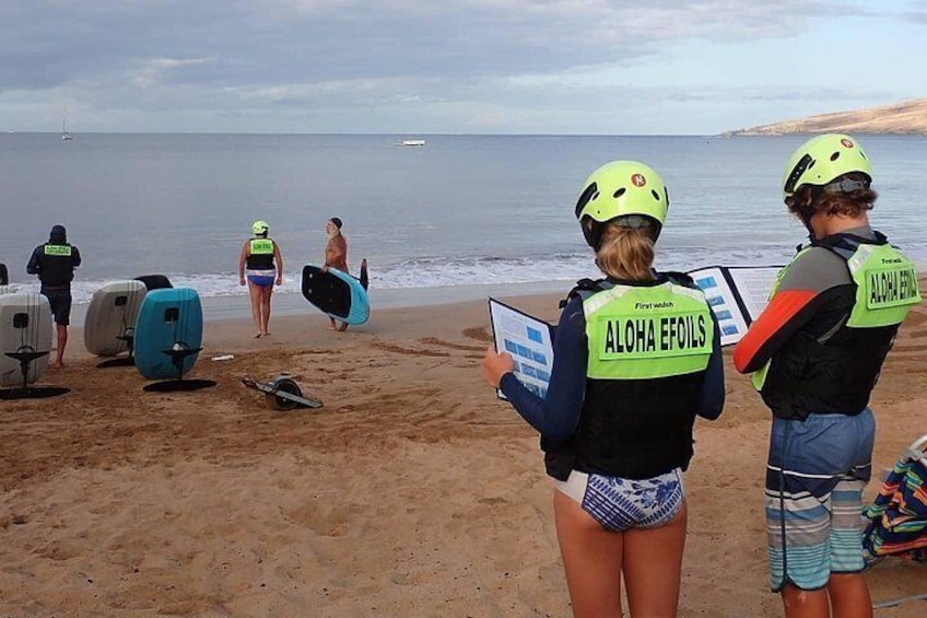 Electric Foilboard rides/lessons/sessions at Sugar Beach, Maui 2