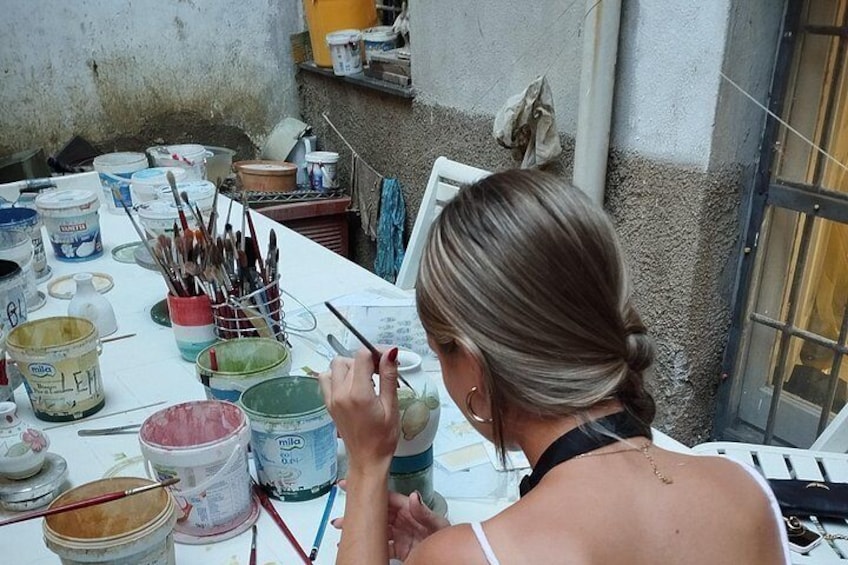 Private Ceramic Workshop in Vietri Sul Mare 2