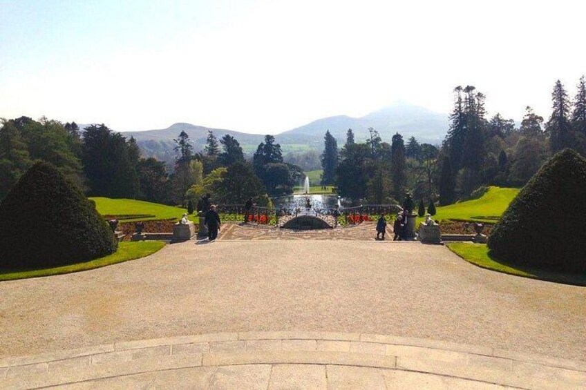 Main View Powerscourt Gardens 3