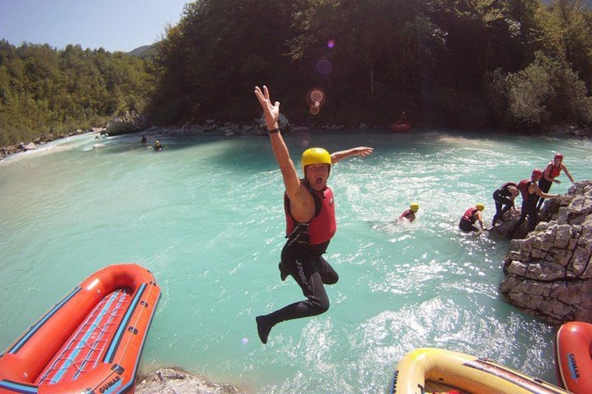 Whitewater Rafting on Soca River, Slovenia 2
