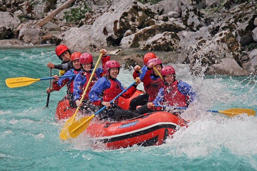 Whitewater Rafting on Soca River, Slovenia 2
