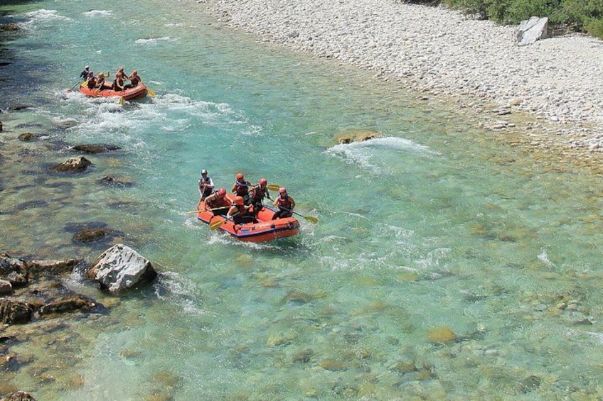 Whitewater Rafting on Soca River, Slovenia 3