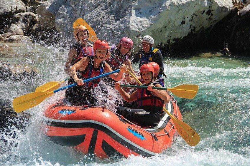 Whitewater Rafting on Soca River, Slovenia 2