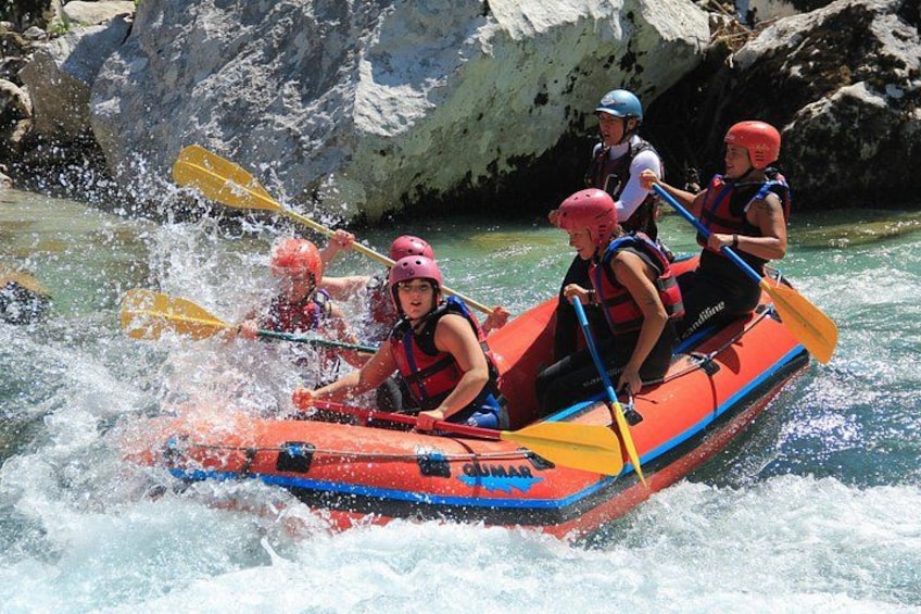 Whitewater Rafting on Soca River, Slovenia 2