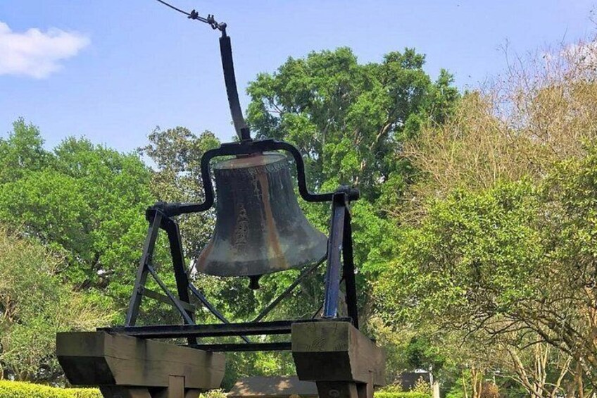 The Plantation Bell was the communication system in the 1800’s! 4