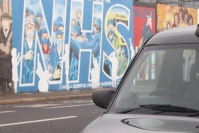 Black Taxi Mural "Tour Like A Local" 4