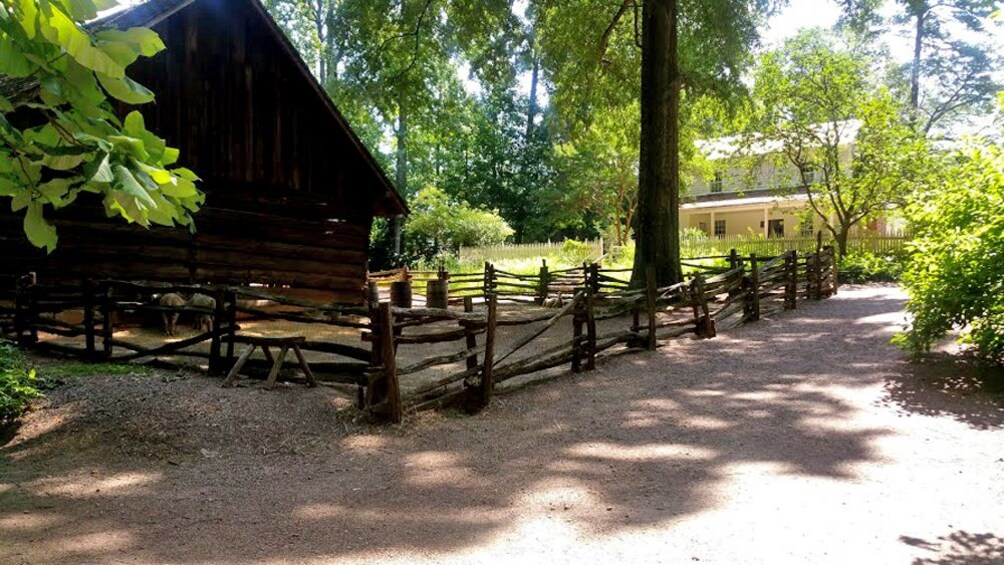 old log house in Atlanta