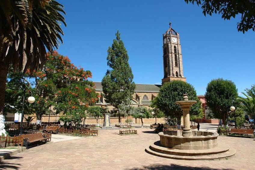 January 26 square. Vallegrande city, Bolivia 2