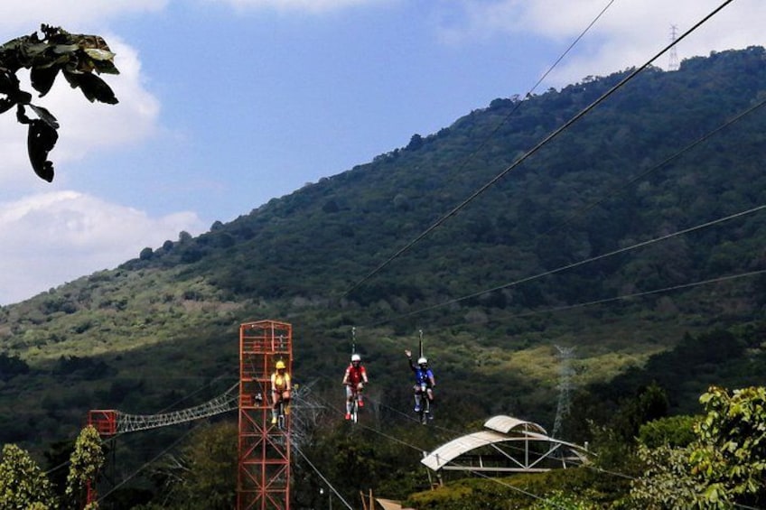 Bicycle Zipline! 5