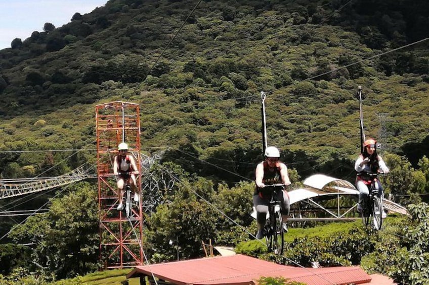 Bicycle Zipline 2