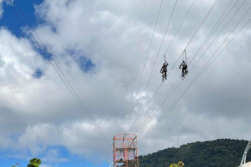 Bicycle Zipline 3
