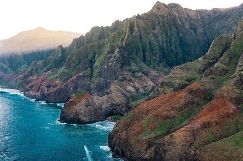 Sunlight over the Napali Coast 2