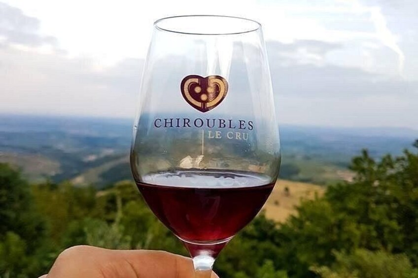 Winemaker's aperitif with Tasting and Chiroubles Chew 1