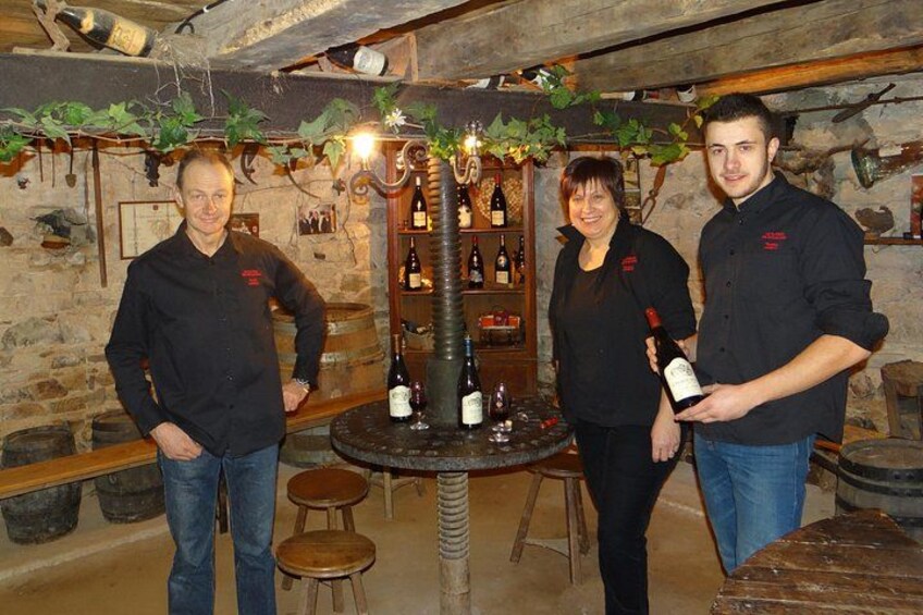 Winemaker's aperitif with Tasting and Chiroubles Chew 2