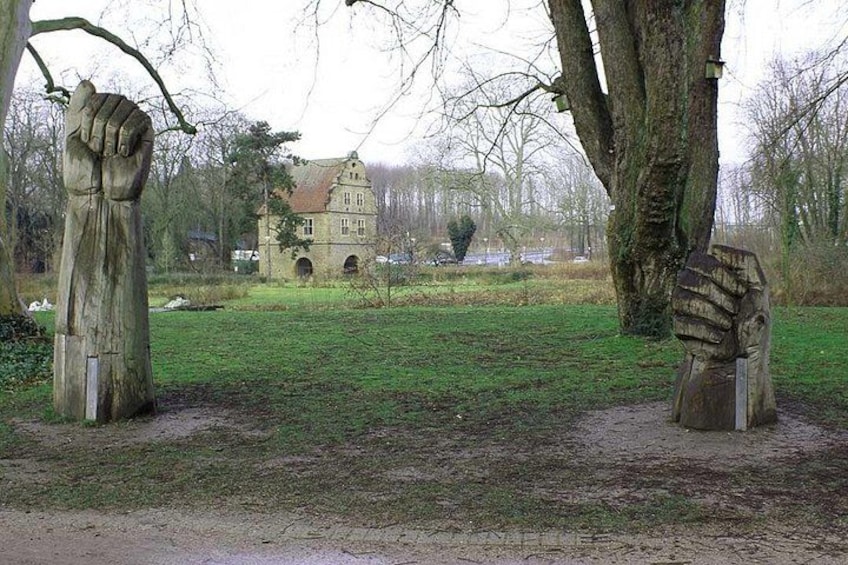 Private audio book city rally around the Rombergpark in Dortmund 2
