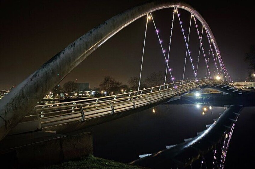 Dos Cobos footbridge, Pontevedra Guide Galicia