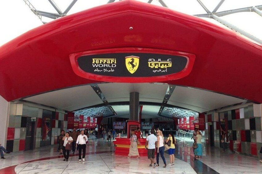Ferrari World in Abu Dhabi Ticket 2