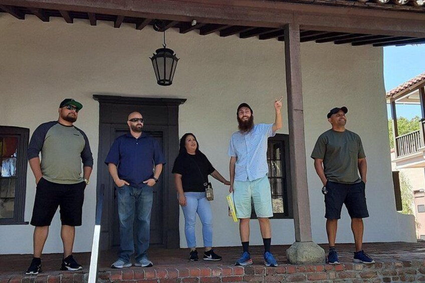 Exploring the Hill-Carillo adobe, built 1826 5