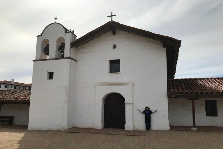 The Church of El Presidio De Santa Barbara, constructed in 1782. 4