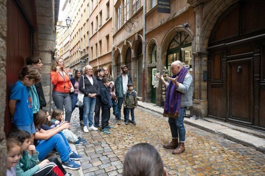 Story tour of Old Lyon for children 5